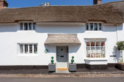 The exterior of Sweet Shop Cottage, Somerset