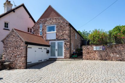 The front exterior of Exmoor Barn, Somerset
