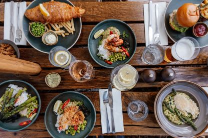 Dining at Alder Grand Suite, Cotswolds