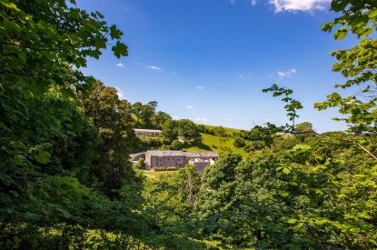 The countryside surrounding Buckfast Cottage, Devon