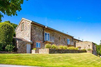 The exterior of Dart Cottage, Devon