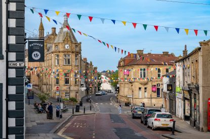 The exterior at Ribble Valley Barn, Lancashire