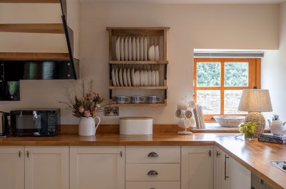The kitchen at Ribble Valley Barn, Lancashire