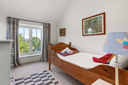 The childrens bedroom at Little Haven, Gower