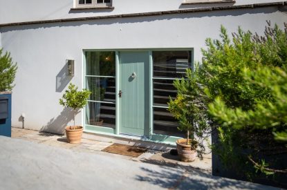 The entrance at Little Haven, Gower