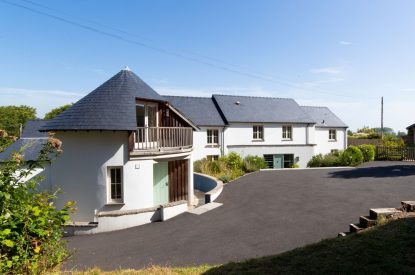 The entrance at Little Haven, Gower