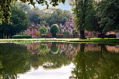 The exterior at Blacksmith's Cottage, Cheshire