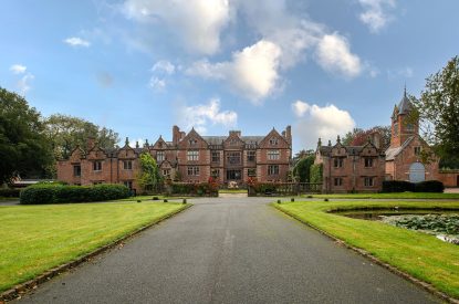The exterior at Blacksmith's Cottage, Cheshire