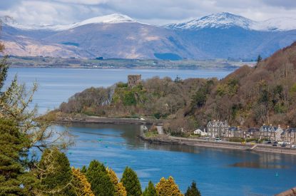 The exterior at Oban House, Argyll and Bute