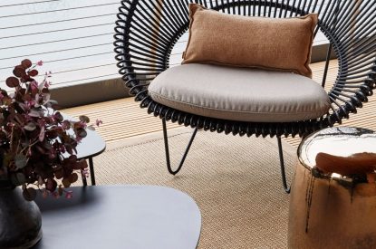 Outdoor seating at Yew Grand Suite, Cotswolds