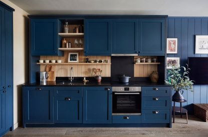 The kitchen at Yew Grand Suite, Cotswolds