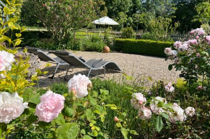 The garden at Meadow Cottage, Cotswolds
