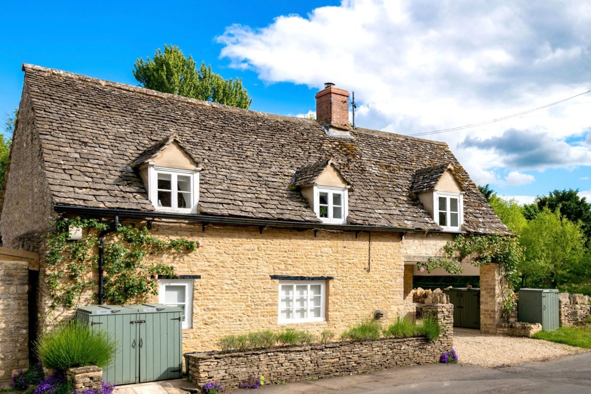 The exterior at Meadow Cottage, Cotswolds
