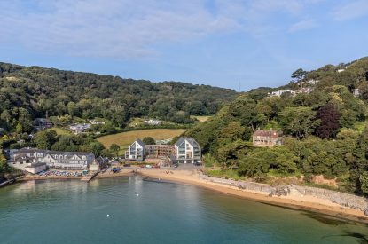 The beach at Ocean Eyes, Devon
