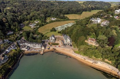 The beach at Ocean Eyes, Devon