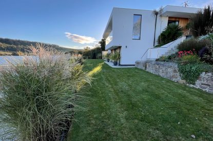 The garden at The Moorings, Cornwall