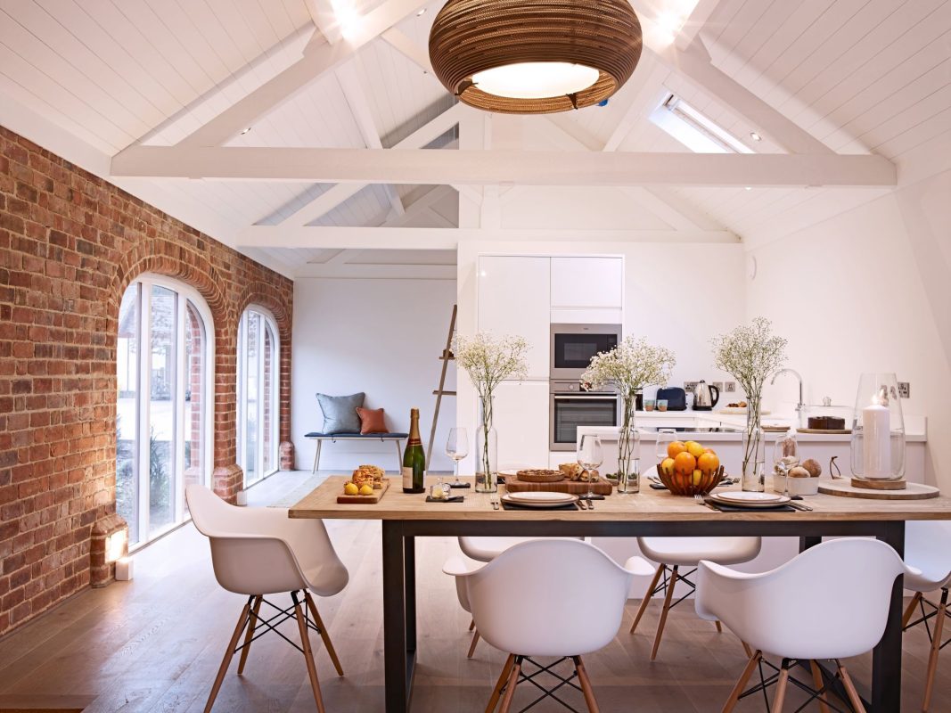 The living space at The Guinea Fowl, Ledbury