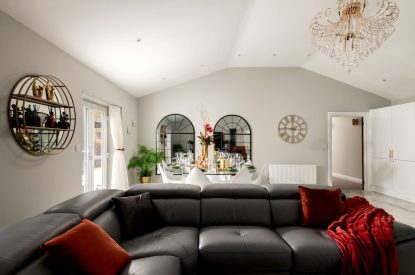 The lounge area at Paisley Cottage, Kent