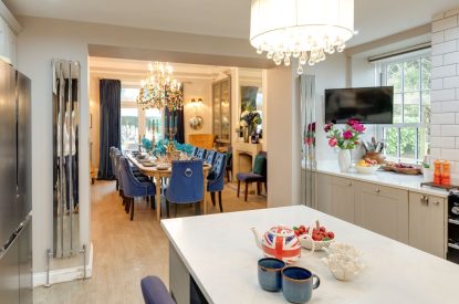 The kitchen at Wye Valley Manor, Ross on Wye