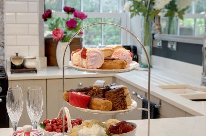 The kitchen at Wye Valley Manor, Ross on Wye