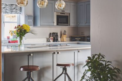 The kitchen at Sandy Hill Farm, Staffordshire