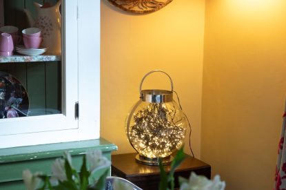 The dining room at Copper Beech Cottage, Dulverton