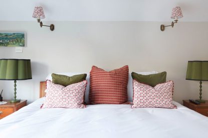 A double bedroom at Leonard House, the Cotswolds