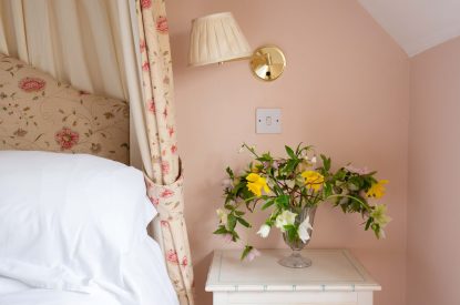 A double bedroom at Byron Cottage, Cotswolds