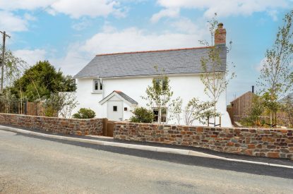 The exterior at Skylark, Bradworthy, Devon