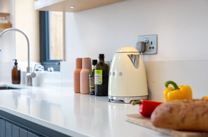 The kitchen at Skylark, Bradworthy, Devon