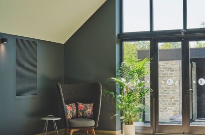 The indoor swimming pool at The Granary, Somerset