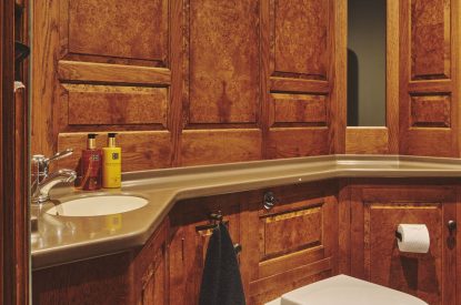 The bathroom at The Granary, Somerset