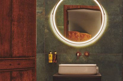 The bathroom at The Granary, Somerset