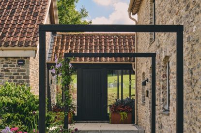 The gardens at The Piggery, Somerset