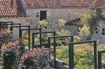 The gardens at The Piggery, Somerset