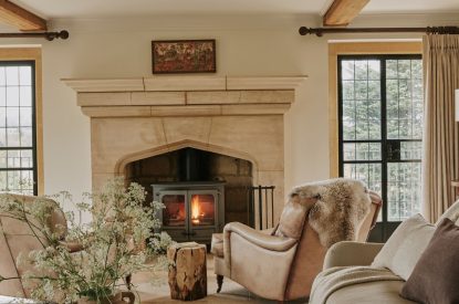 The living room at Chipping House, Cotswolds