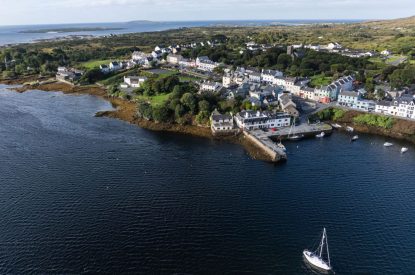 Coastal views at Basket Makers Cottage, Roundstone, Galway