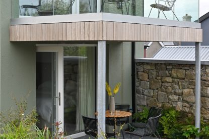 Outdoor space at Map Maker's Cottage, Roundstone, Galway