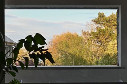 Picture window at Potter's Cottage, Roundstone, Galway