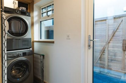 Utility room at Stone Mason's Cottage, Roundstone, Galway