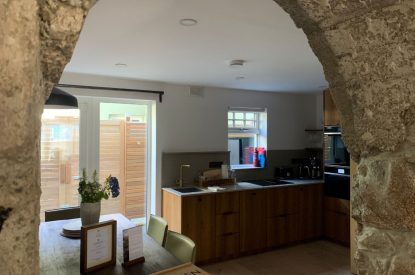 The kitchen at Weaver's Cottage, Roundstone, Galway