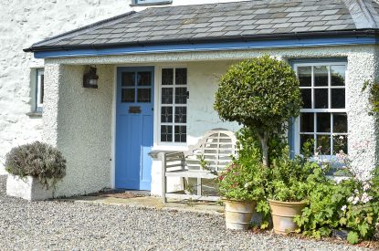 The front door at Pen y Bryn, Abersoch