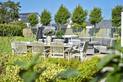 The garden at Pen y Bryn, Abersoch