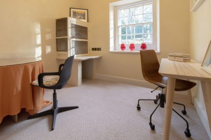 The office space at Aaru House, Yorkshire Dales