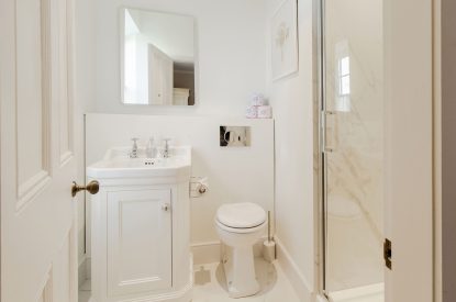 A bathroom at Aaru House, Yorkshire Dales