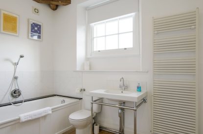 A bathroom at Elysium House, Yorkshire Dales