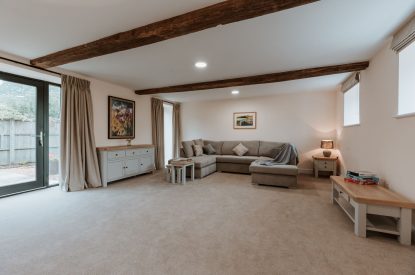 The lounge at Galileo, Shropshire