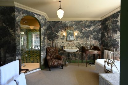 A bathroom at Langdon Manor, Yorkshire Dales