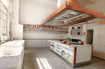 The kitchen at Langdon Manor, Yorkshire Dales