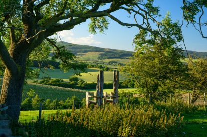The views at Langdon Manor, Yorkshire Dales